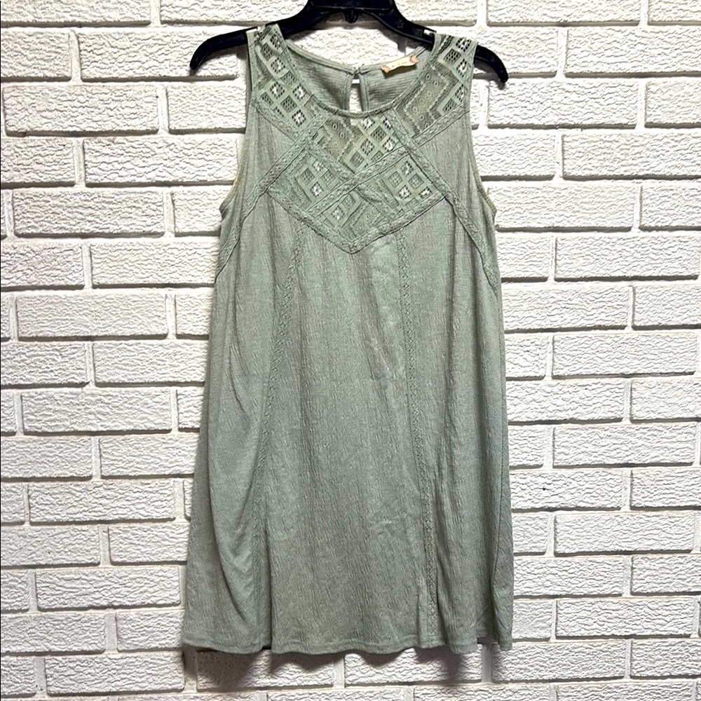 Altar'd State Green Tunic Dress